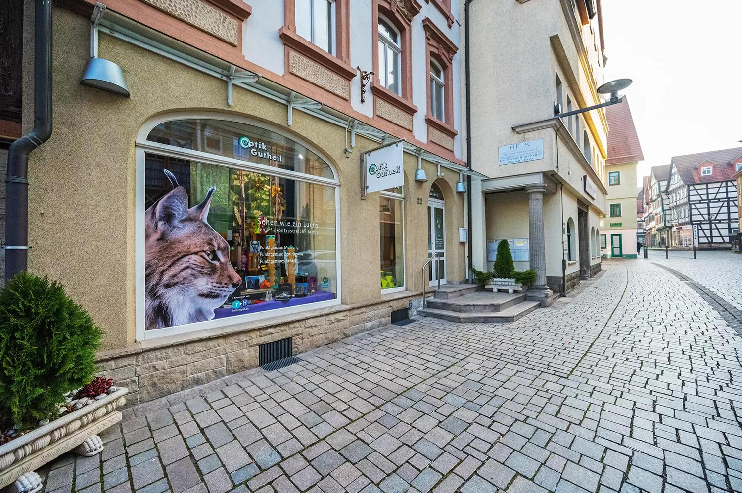 Außenansicht von Optik Gutheil